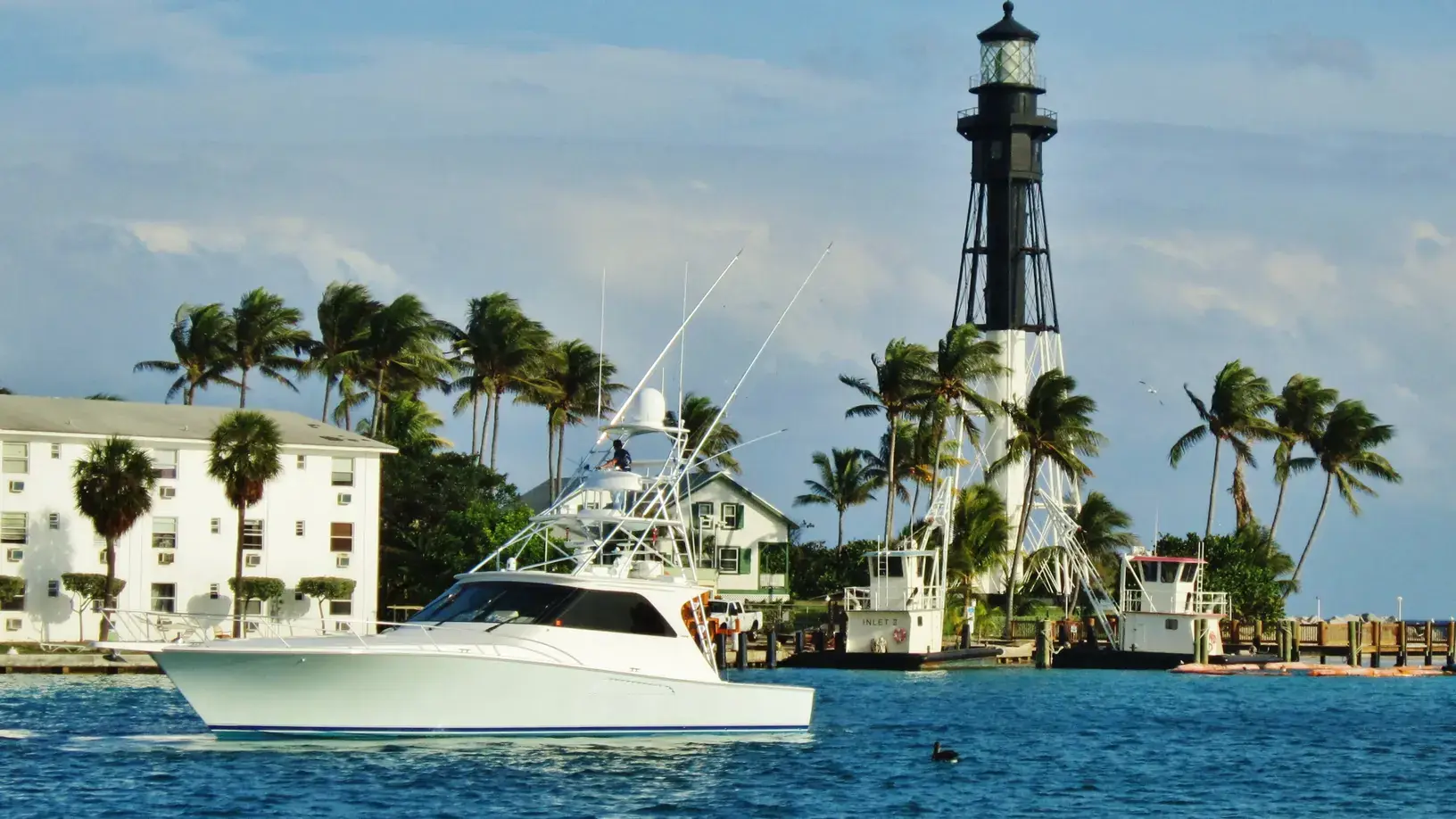 A view of Lighthouse Point, Florida