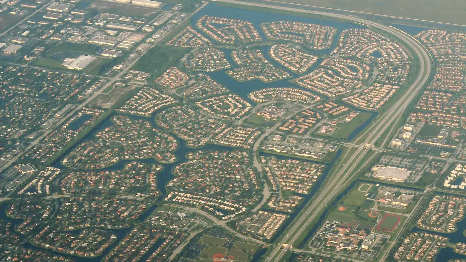 A view of Parkland, Florida